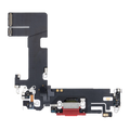 Charging Port Flex Cable for iPhone 13 (Premium) (Red)