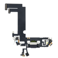 Ladebuchse-Flexkabel für iPhone 12 Mini (Aftermarket Plus) (Schwarz)