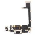 Ladebuchse-Flexkabel mit Platine für iPhone 11 Pro (Aftermarket Plus) (Space Gra