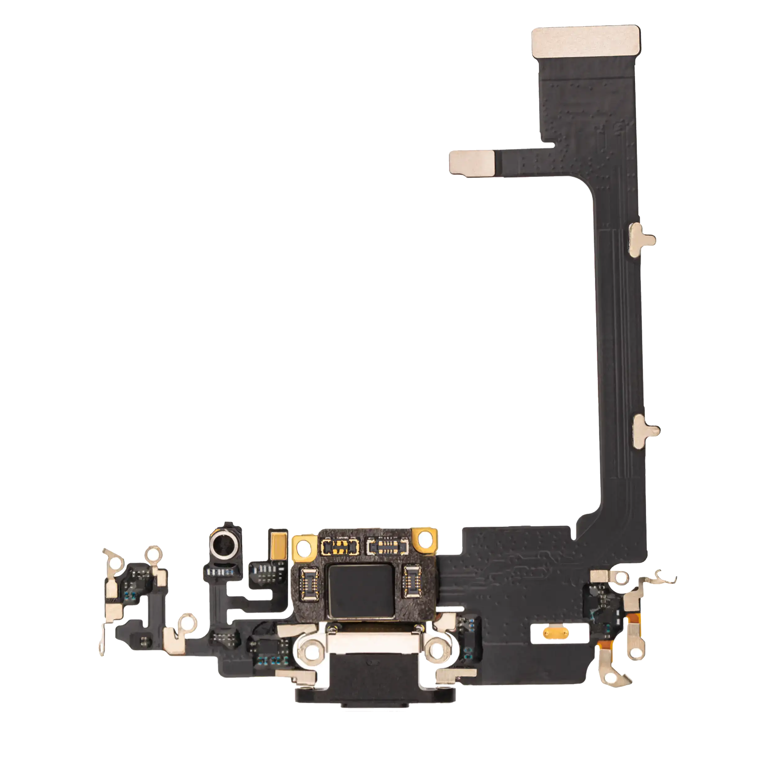 Ladebuchse-Flexkabel mit Platine für iPhone 11 Pro (Aftermarket Plus) (Space Gra