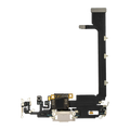 Charging Port Flex Cable with PCB for iPhone 11 Pro Max (Aftermarket Plus) (Silver)