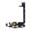 Ladebuchse Flexkabel mit Platine für iPhone 11 Pro Max (Aftermarket Plus) (Gold)