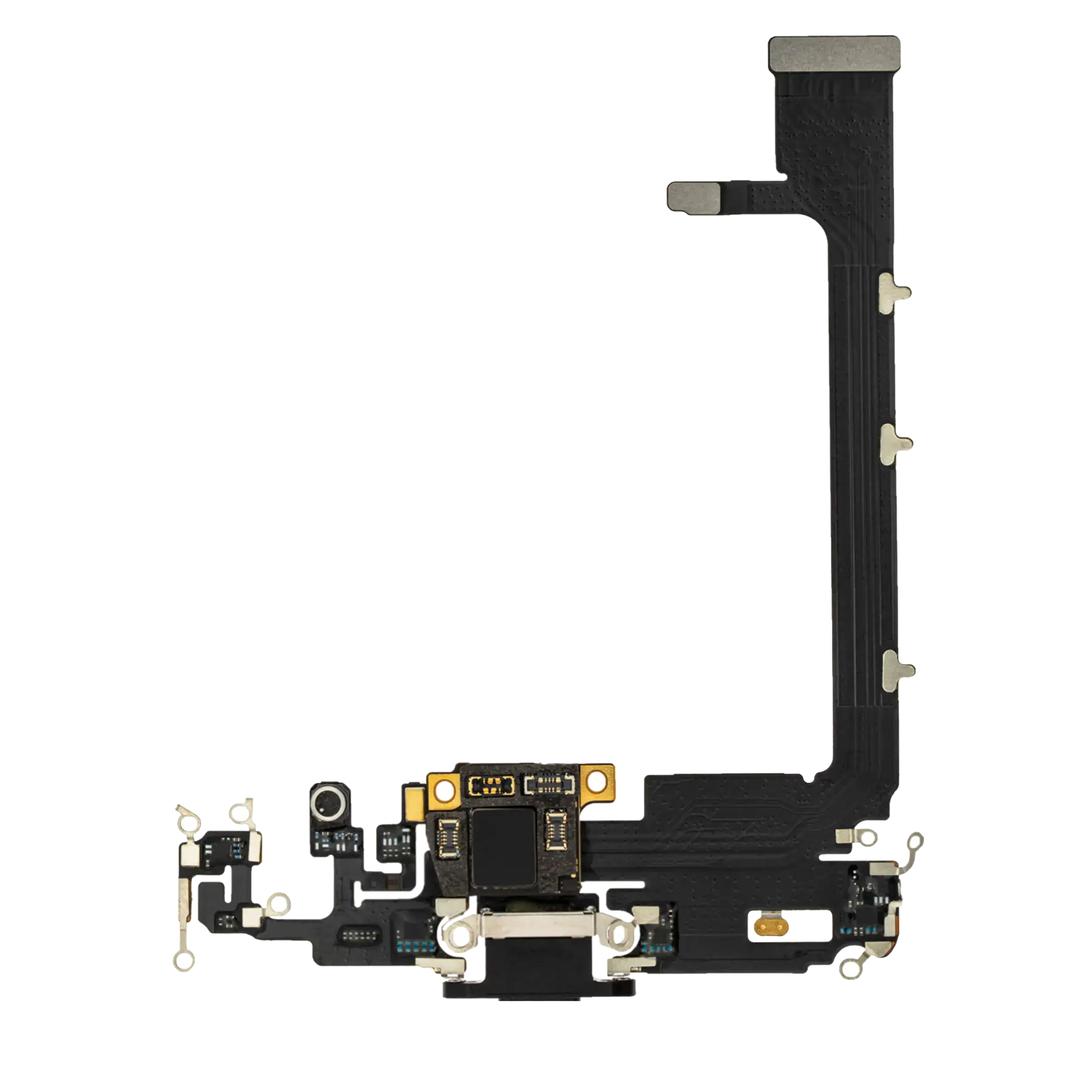 Ladebuchse-Flexkabel mit Platine für iPhone 11 Pro Max (Aftermarket Plus) (Space