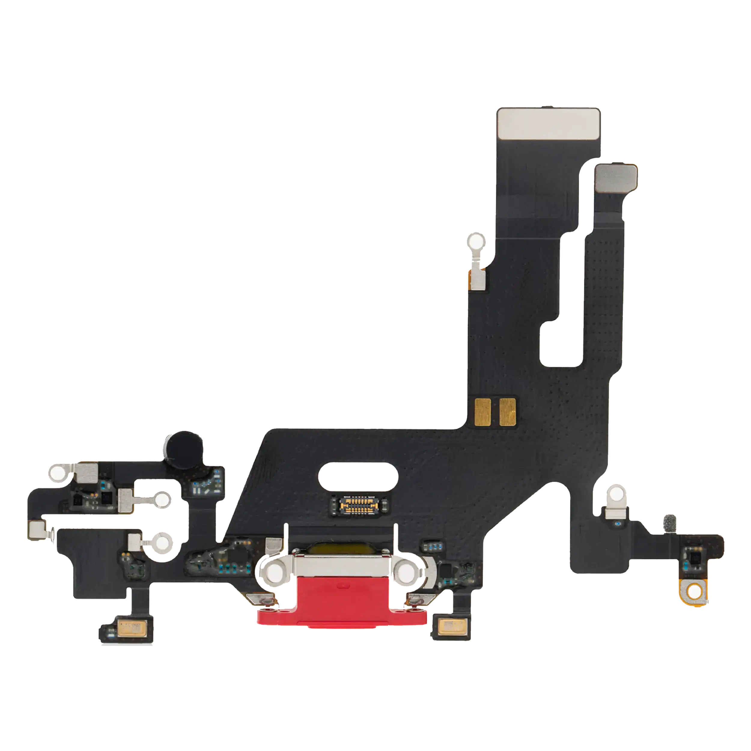 Ladebuchsen-Flexkabel für iPhone 11 (Aftermarket Plus) (Rot)