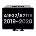 LCD Display for MacBook Air 13" A1932 (2019) / A2179 (2020) (used OEM part, C quality) (Space Gray)