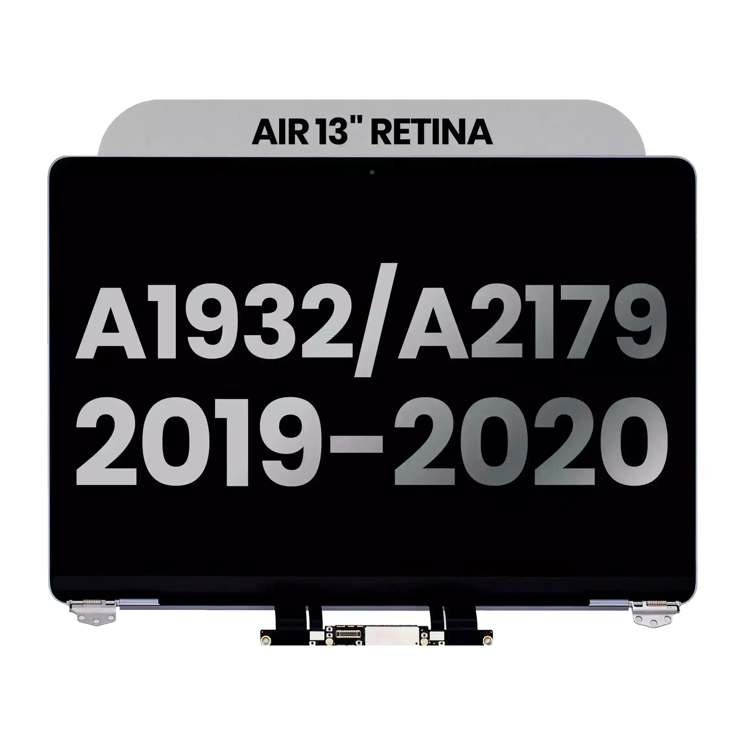 LCD Display for MacBook Air 13" A1932 (2019) / A2179 (2020) (used OEM part, C quality) (Space Gray)