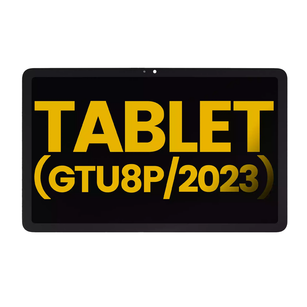 Frameless LCD Display for Google Pixel Tablet (GTU8P / 2023) (Refurbished) (Black)