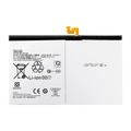 Replacement Battery for Samsung Galaxy Tab S9 Plus 12.4" (X810/X816) (2023) and Tab S9 FE Plus (X610/X616) (2023) (EB-BX818ABY)