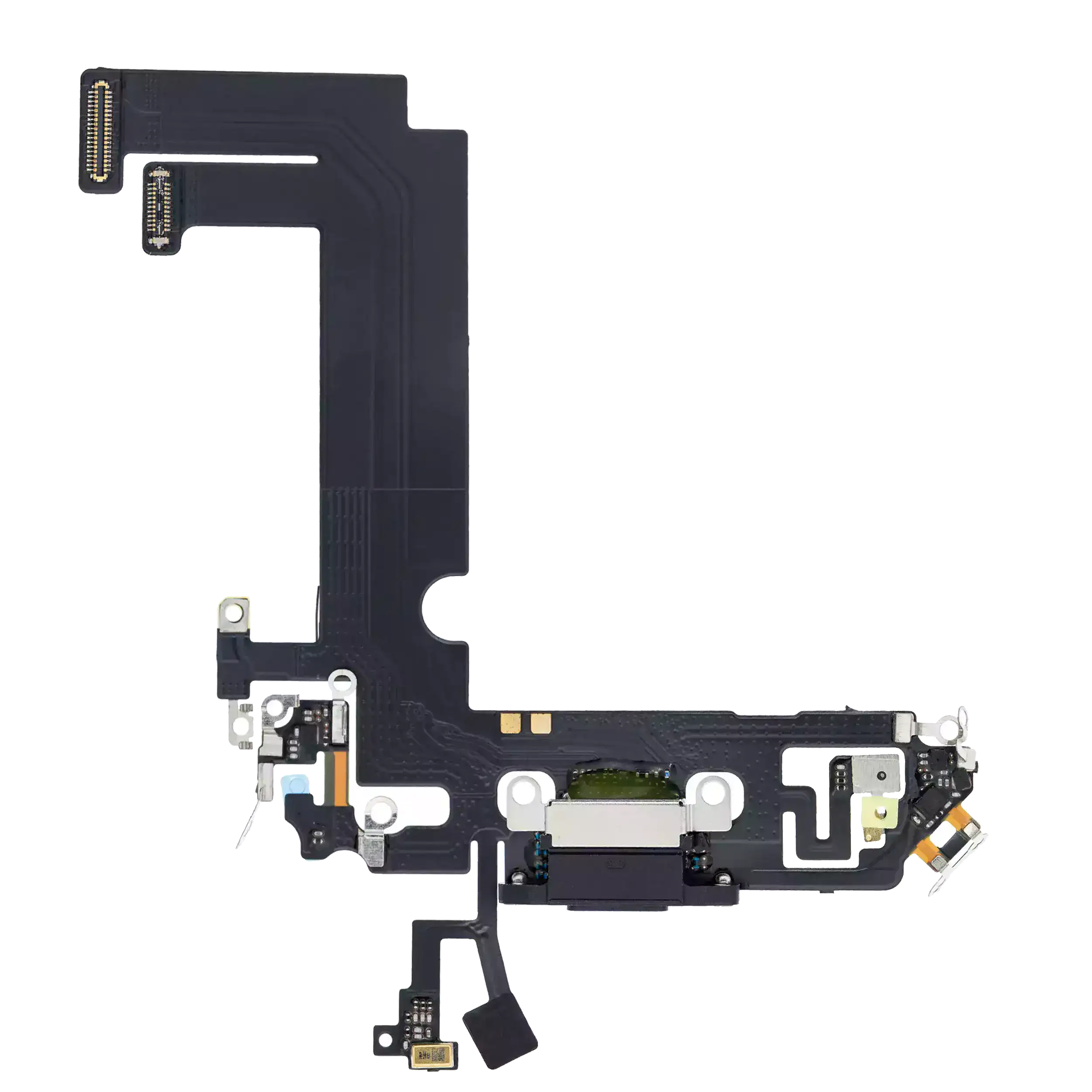 Ladebuchse-Flexkabel für iPhone 12 Mini (Premium) (Schwarz)