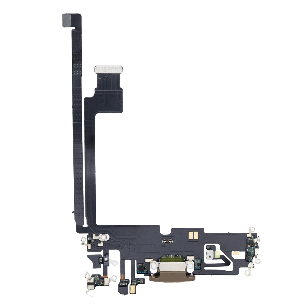 Ladebuchse Flexkabel für iPhone 12 Pro Max (Premium) (Gold)