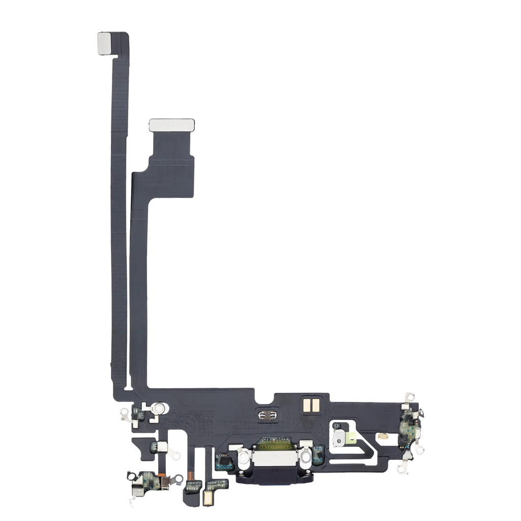 Charging Port Flex Cable for iPhone 12 Pro Max (Premium) (Graphite)
