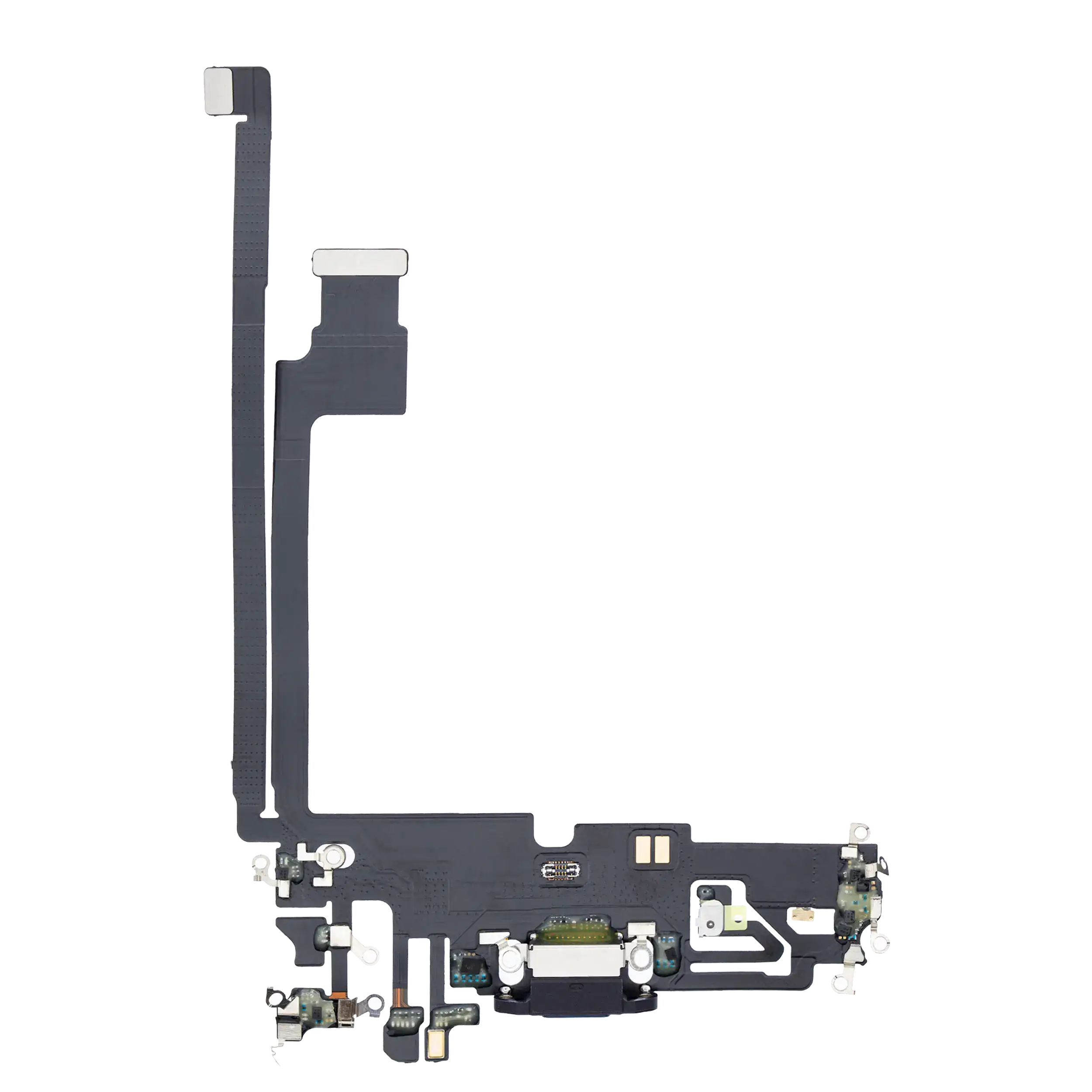 Charging Port Flex Cable for iPhone 12 Pro Max (Premium) (Graphite)