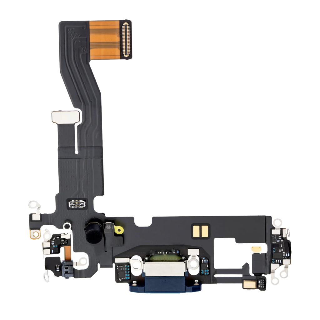 Ladebuchse-Flexkabel für iPhone 12 Pro (Premium) (Pacific Blau)