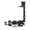 Ladebuchse-Flexkabel mit Platine für iPhone 11 Pro (Premium) (Silber)