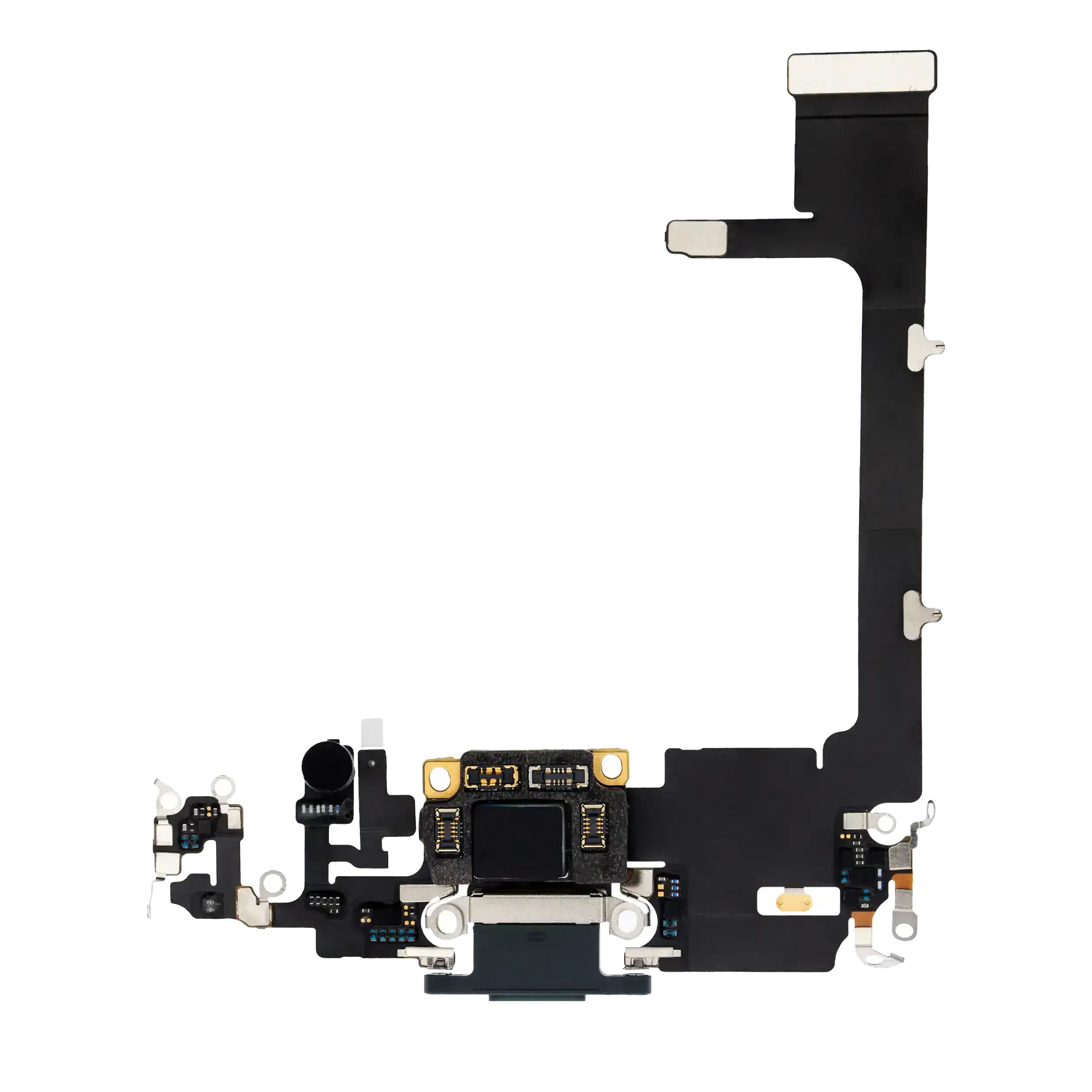 Ladebuchse-Flexkabel mit Platine für iPhone 11 Pro (Premium) (Midnight Grün)