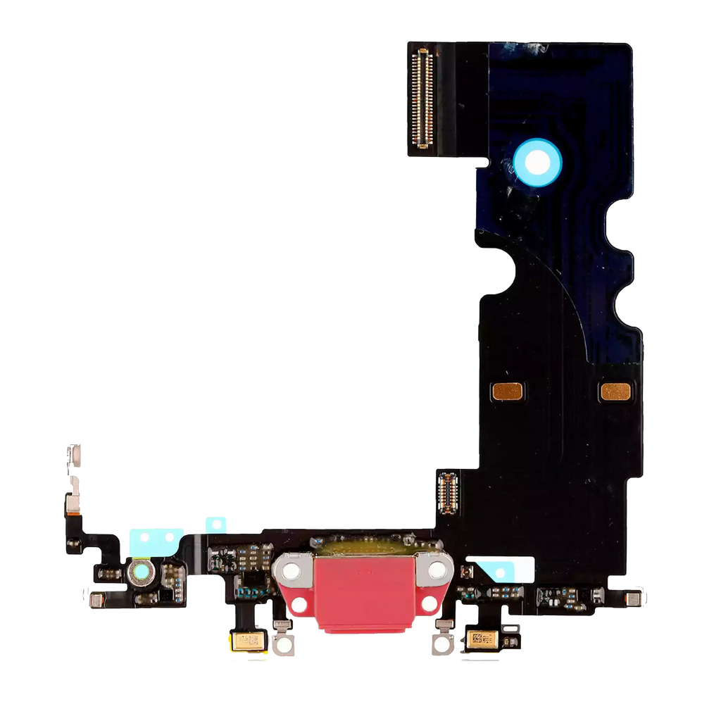 Ladebuchse-Flexkabel für iPhone 8 (Premium) (Rot)
