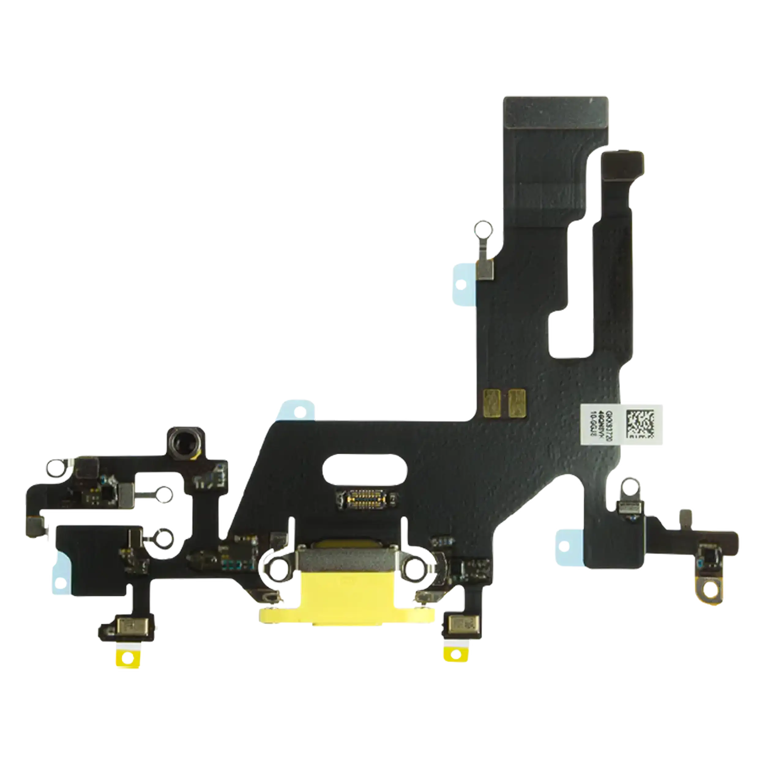 Charging Port Flex Cable for iPhone 11 (Premium) (Yellow)