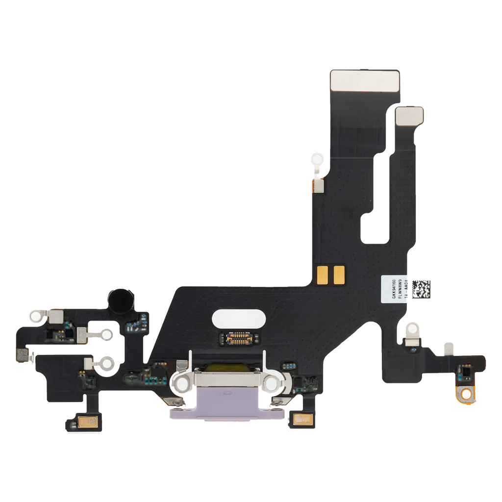 Ladebuchse-Flexkabel für iPhone 11 (Premium) (Lila)