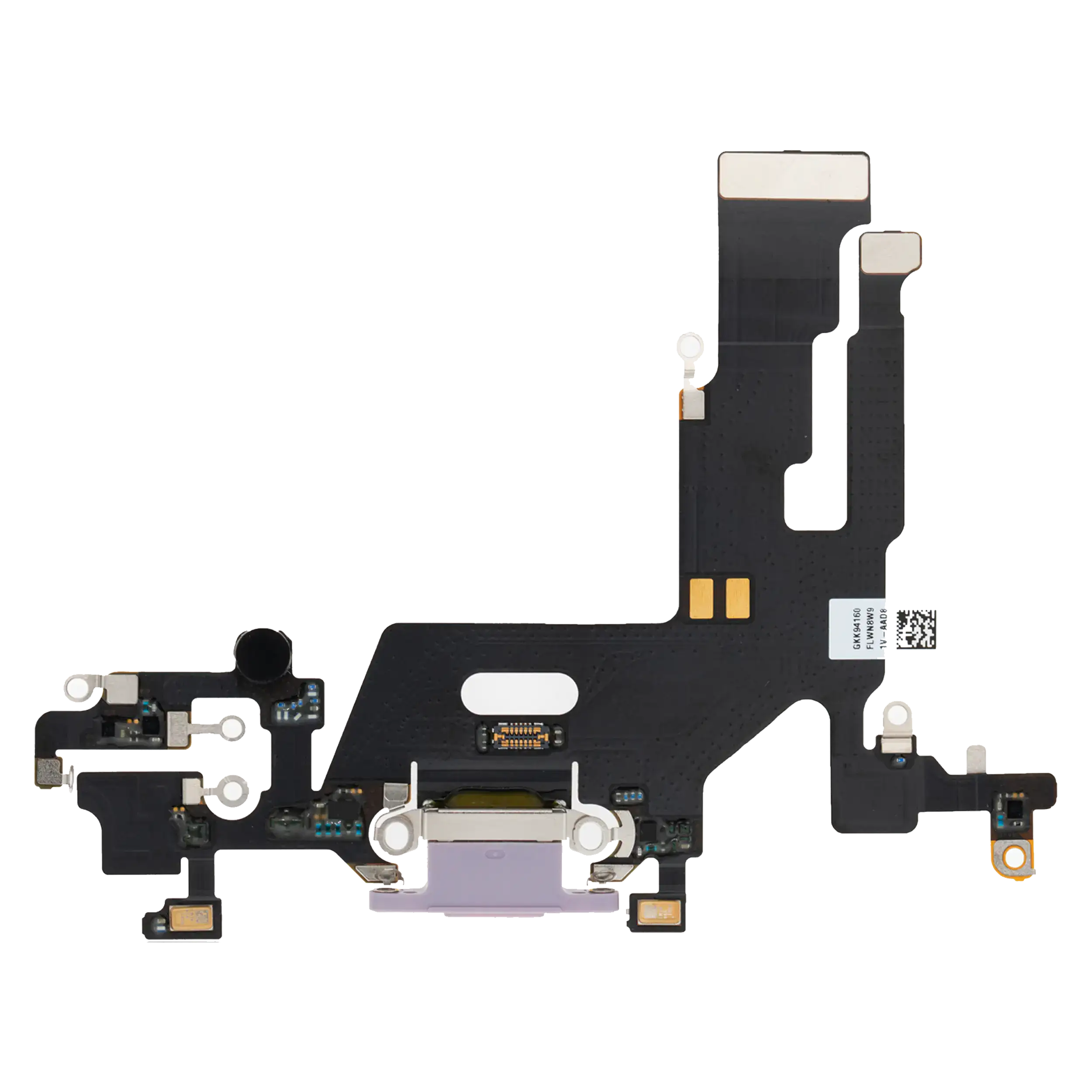 Ladebuchse-Flexkabel für iPhone 11 (Premium) (Lila)