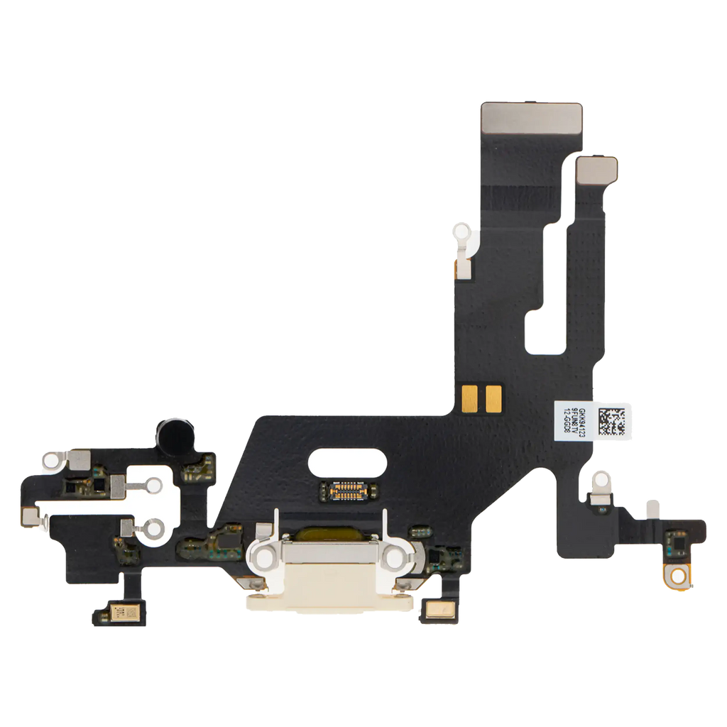 Charging Port Flex Cable for iPhone 11 (Aftermarket Plus) (White)