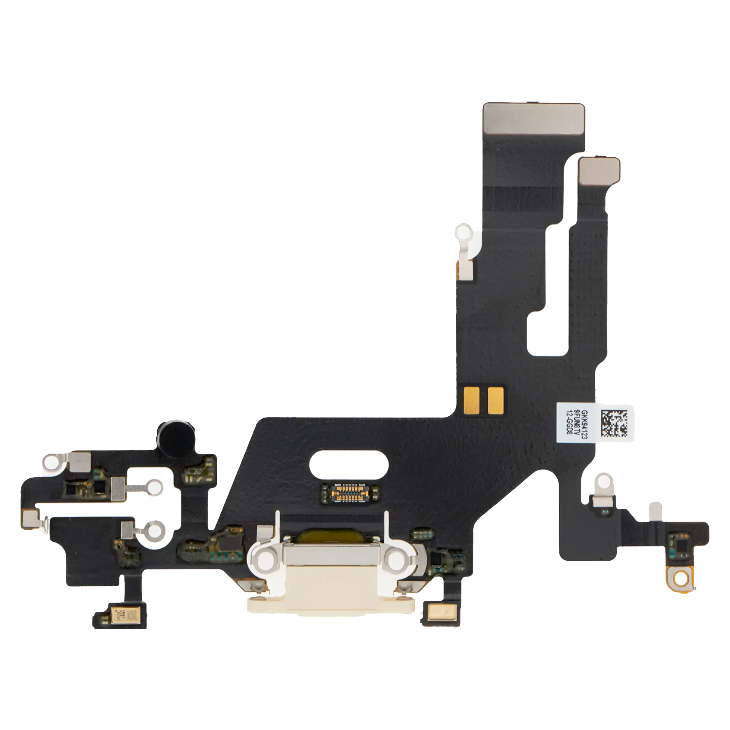 Charging Port Flex Cable for iPhone 11 (Aftermarket Plus) (White)