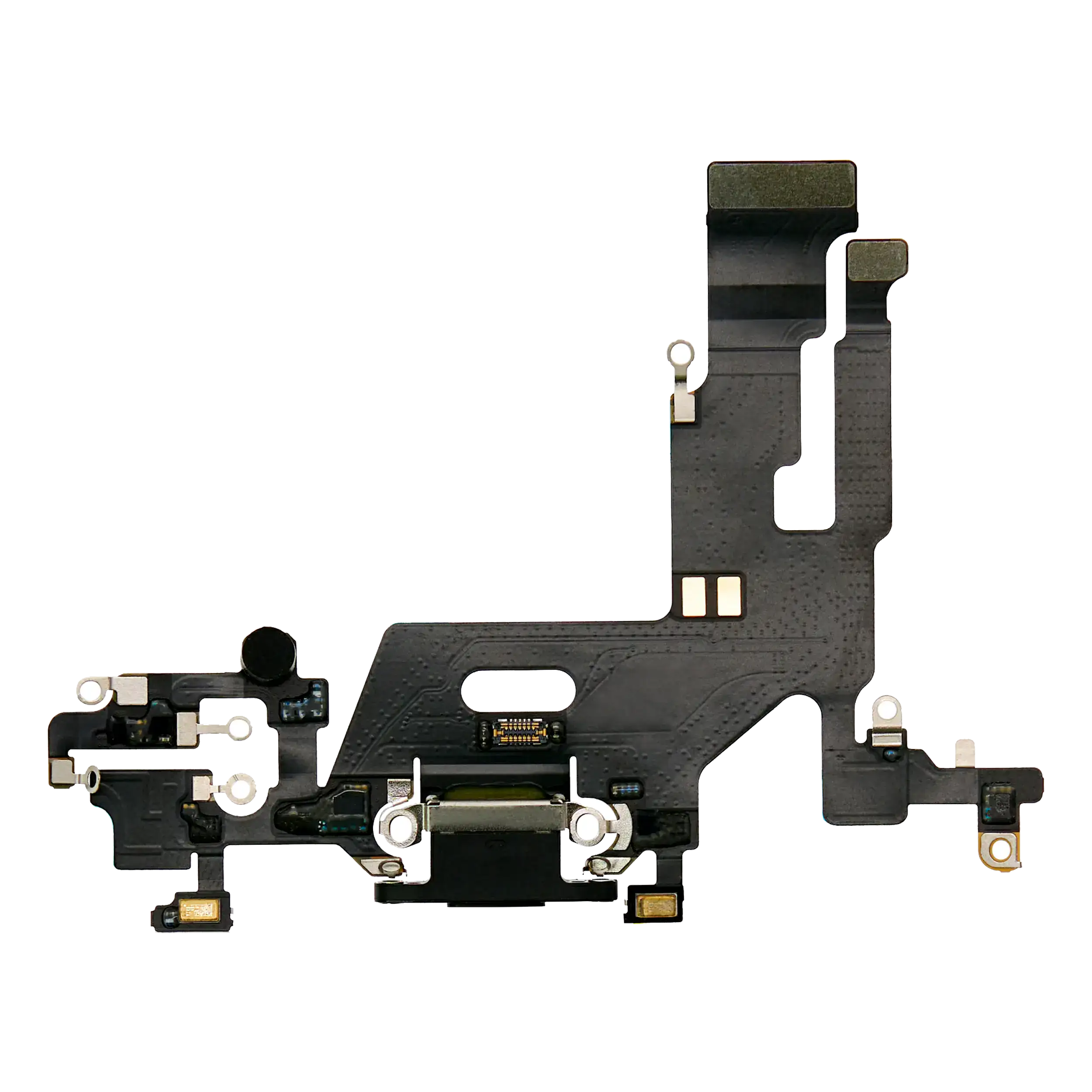 Ladebuchse-Flexkabel für iPhone 11 (Premium) (Schwarz)