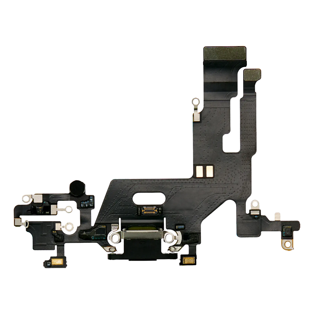 Ladebuchse-Flexkabel für iPhone 11 (Premium) (Schwarz)