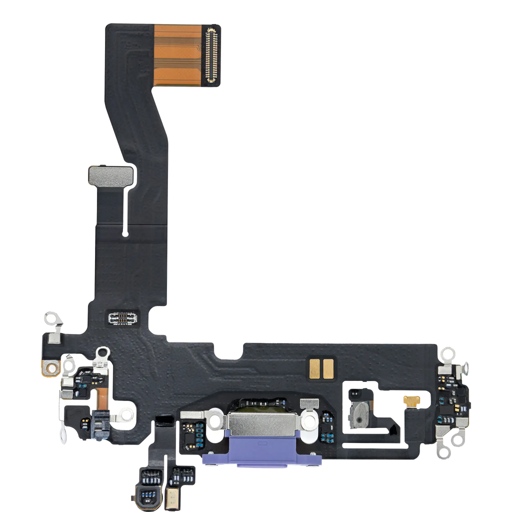 Charging Port Flex Cable for iPhone 12 (Premium) (Purple)