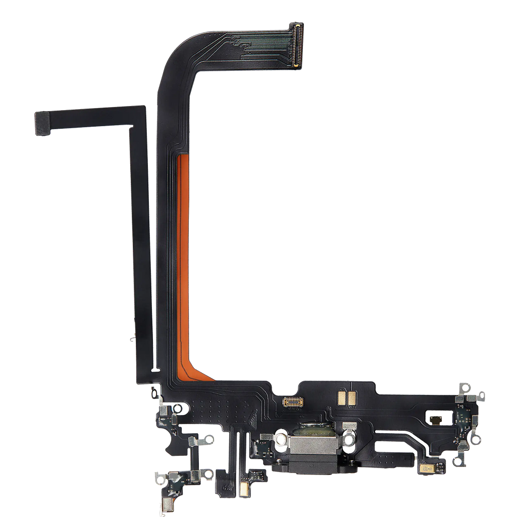 Charging Port Flex Cable for iPhone 13 Pro Max (Aftermarket Plus) (Graphite)