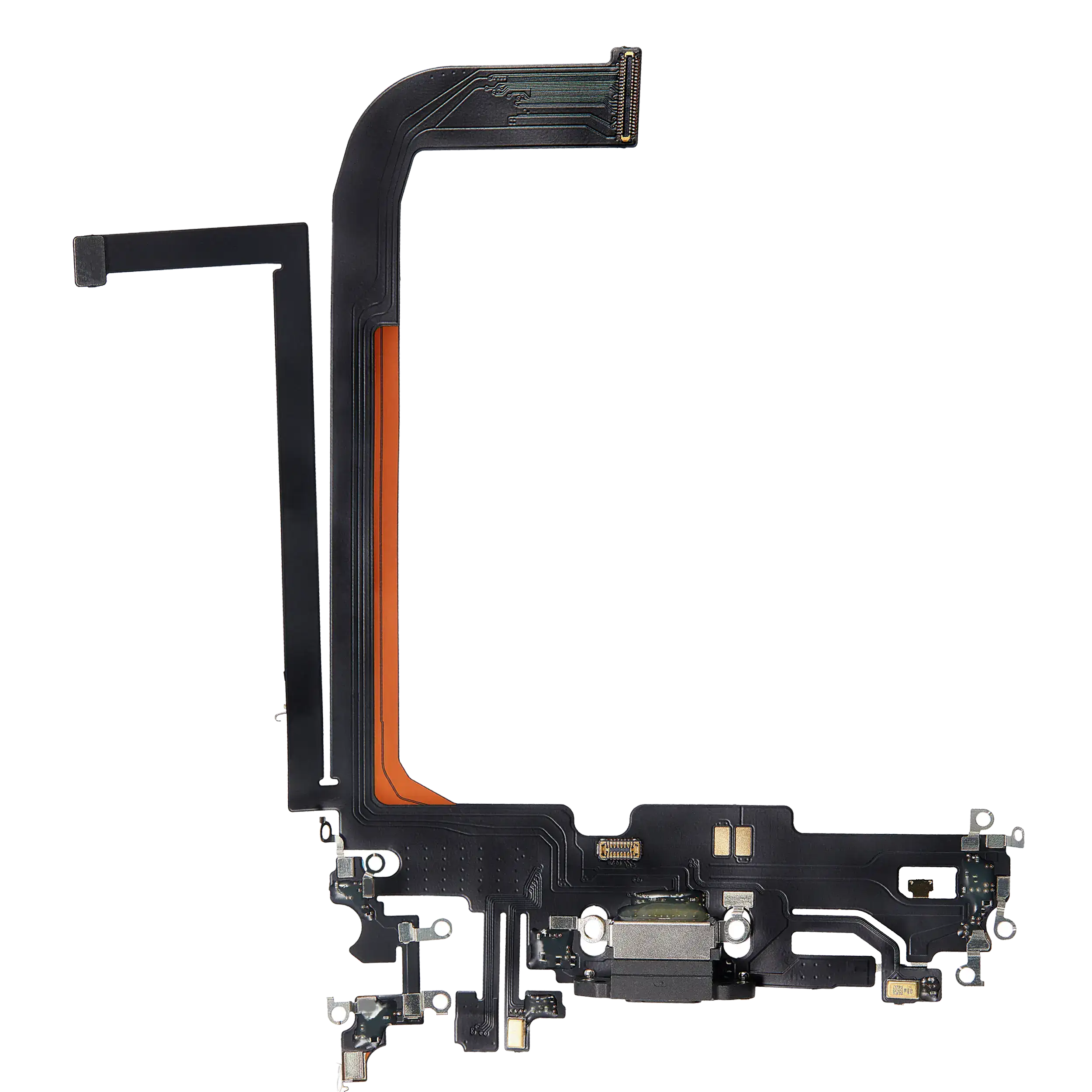 Charging Port Flex Cable for iPhone 13 Pro Max (Aftermarket Plus) (Graphite)