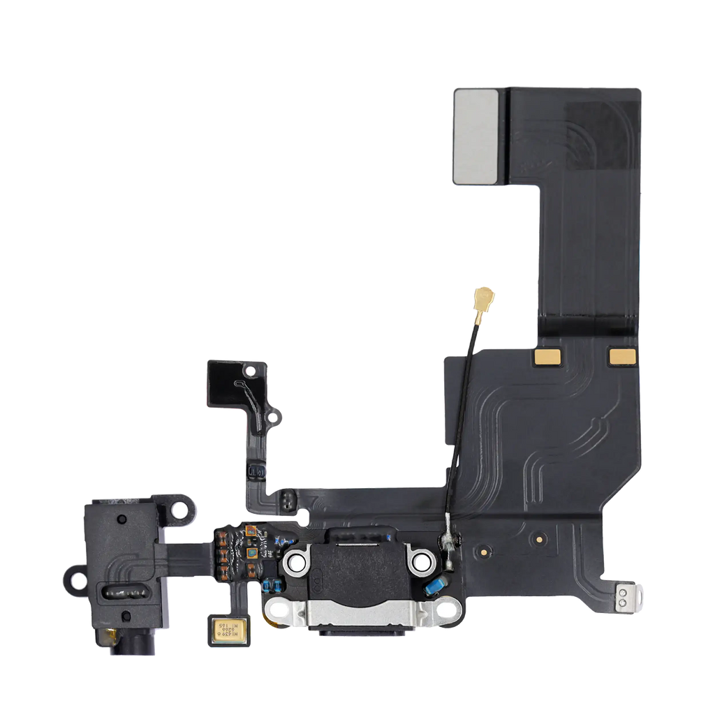 Ladebuchse-Flexkabel für iPhone 5C (Schwarz)