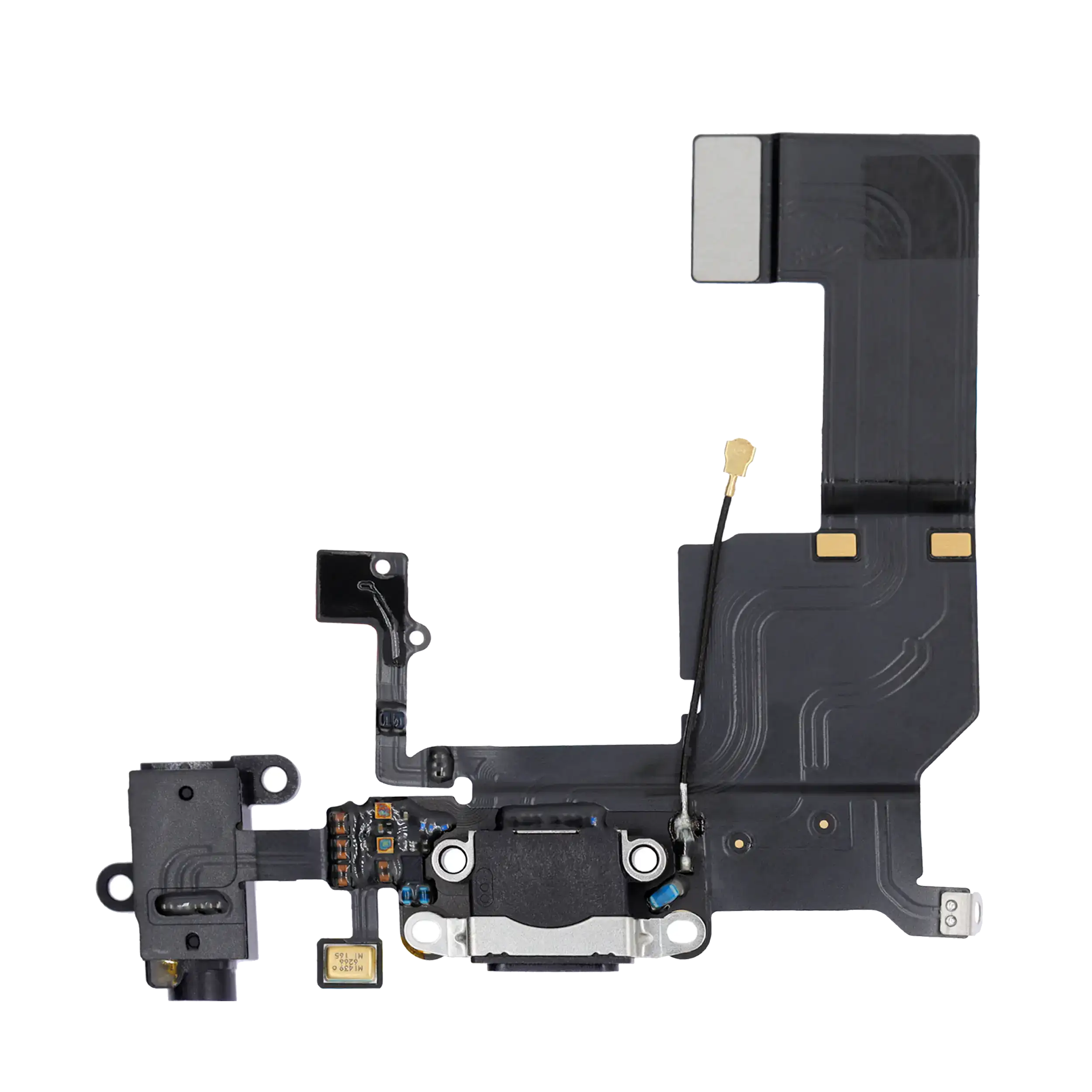 Ladebuchse-Flexkabel für iPhone 5C (Schwarz)