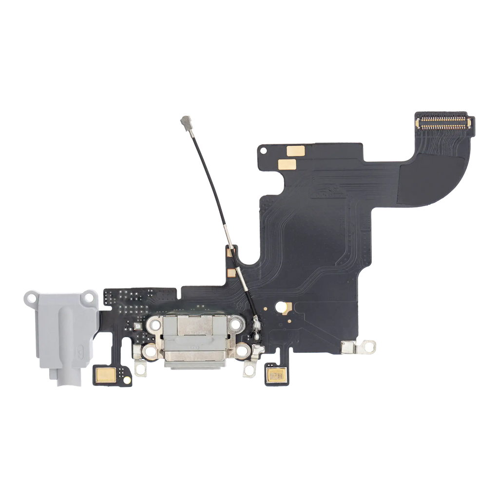 Ladebuchse-Flexkabel für iPhone 6S (Aftermarket) (Silber)