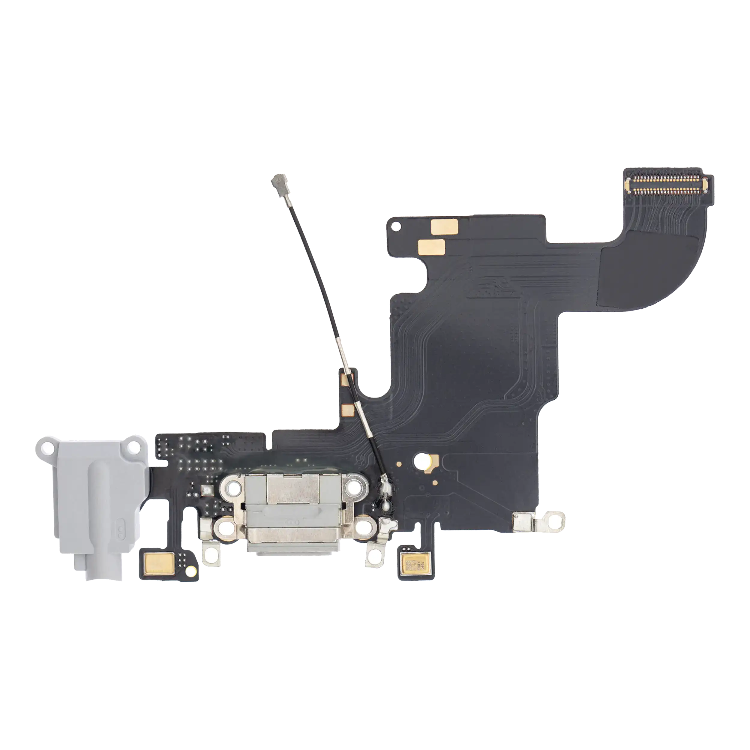 Ladebuchse-Flexkabel für iPhone 6S (Aftermarket) (Silber)