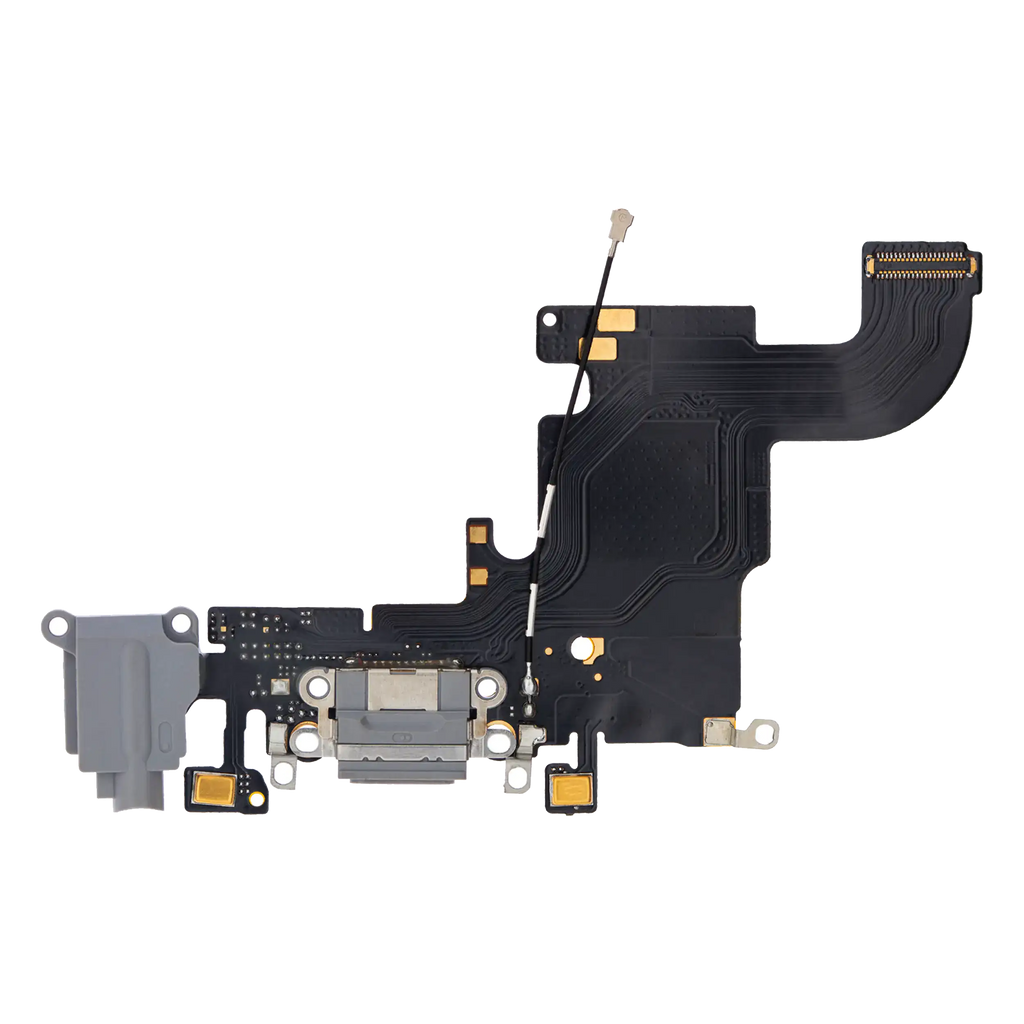 Ladebuchse-Flexkabel für iPhone 6S (Premium) (Space Grau)