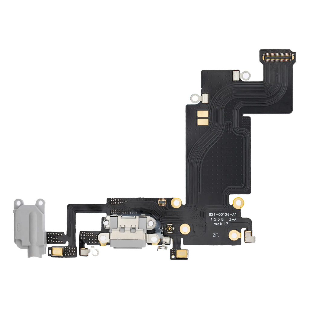 Ladebuchse-Flexkabel für iPhone 6S Plus (Aftermarket) (Silber)