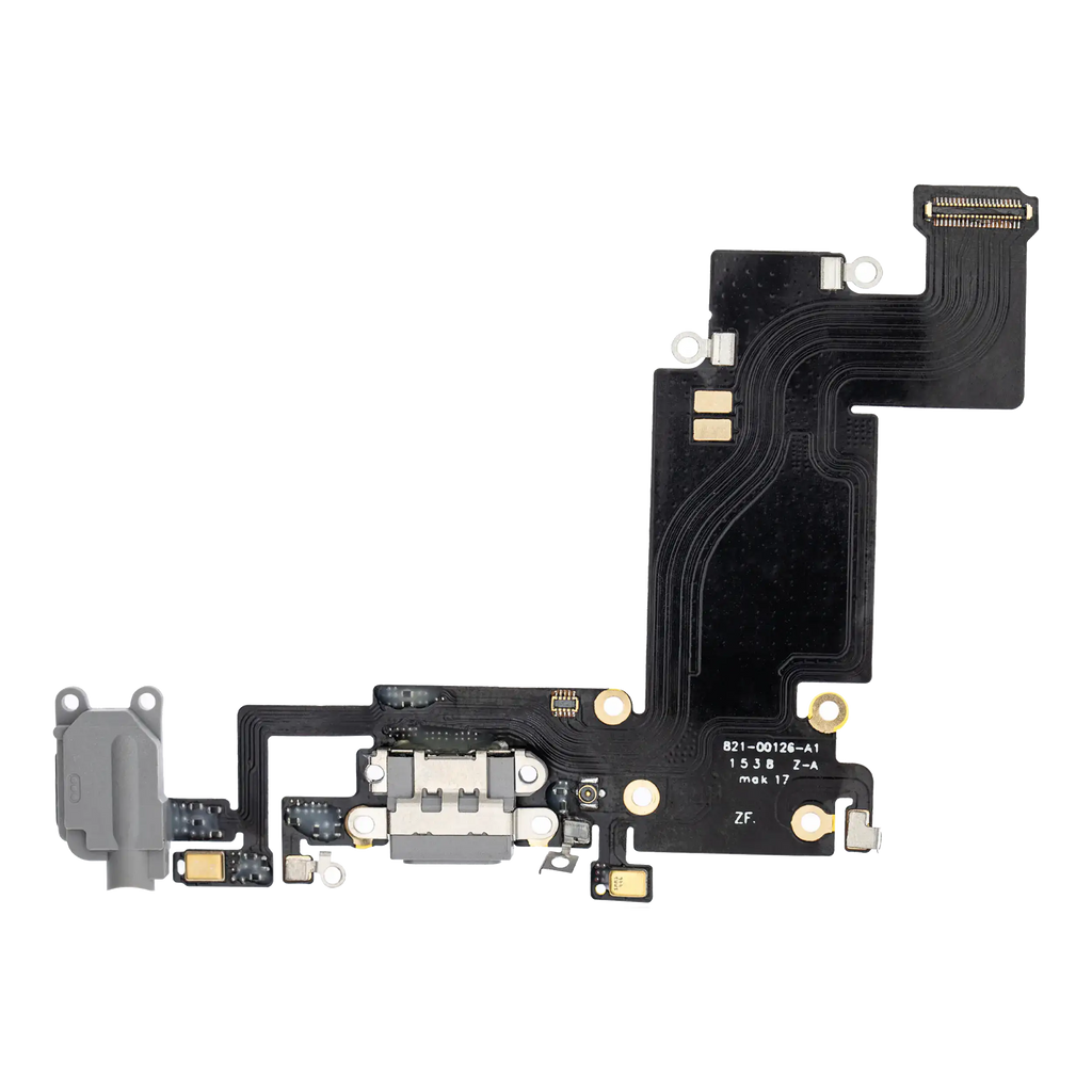 Ladebuchse-Flexkabel für iPhone 6S Plus (Aftermarket) (Space Grau)