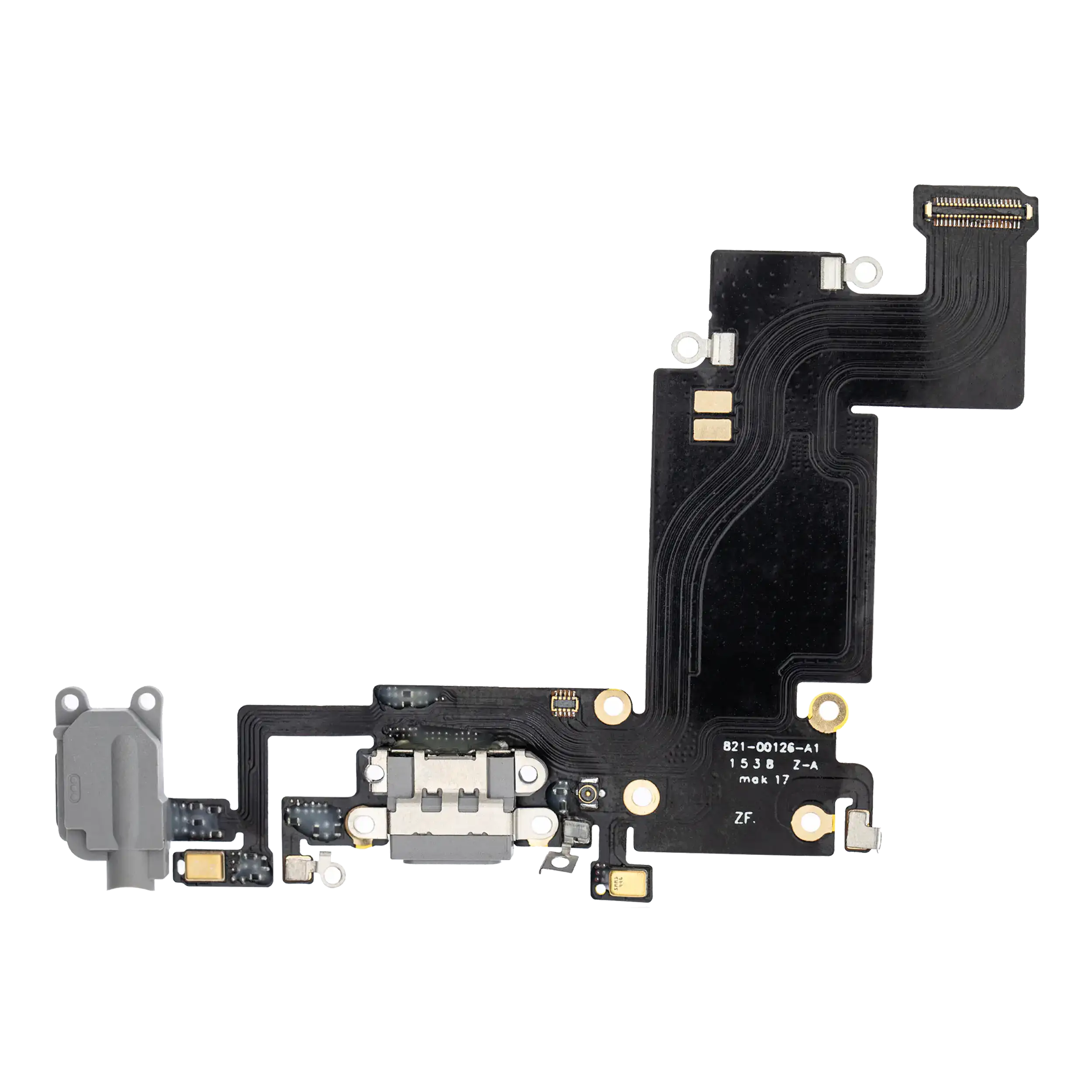 Ladebuchse-Flexkabel für iPhone 6S Plus (Aftermarket) (Space Grau)