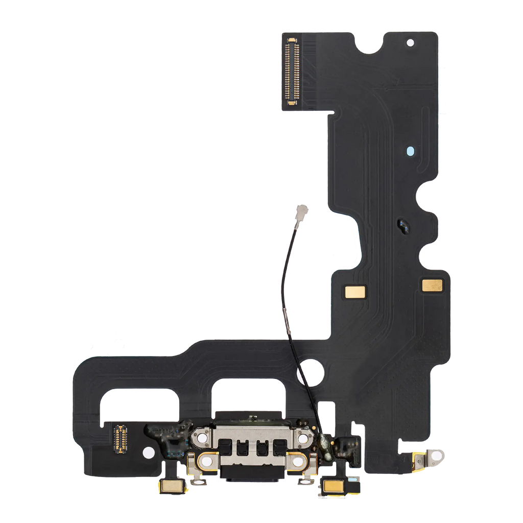 Ladebuchse-Flexkabel für iPhone 7 (Aftermarket) (Jet / Matte Black)
