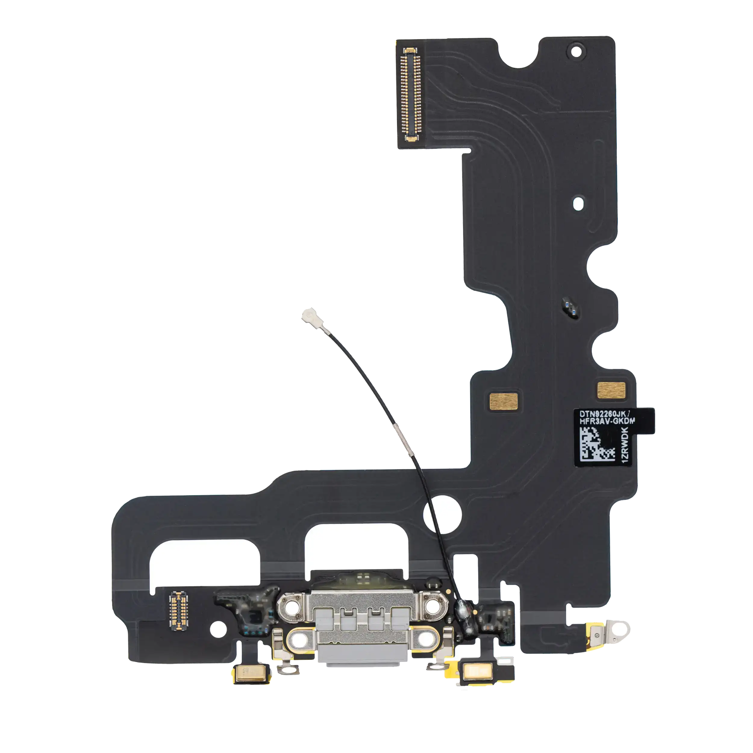 Charging Port Flex Cable for iPhone 7 (Premium) (Silver)