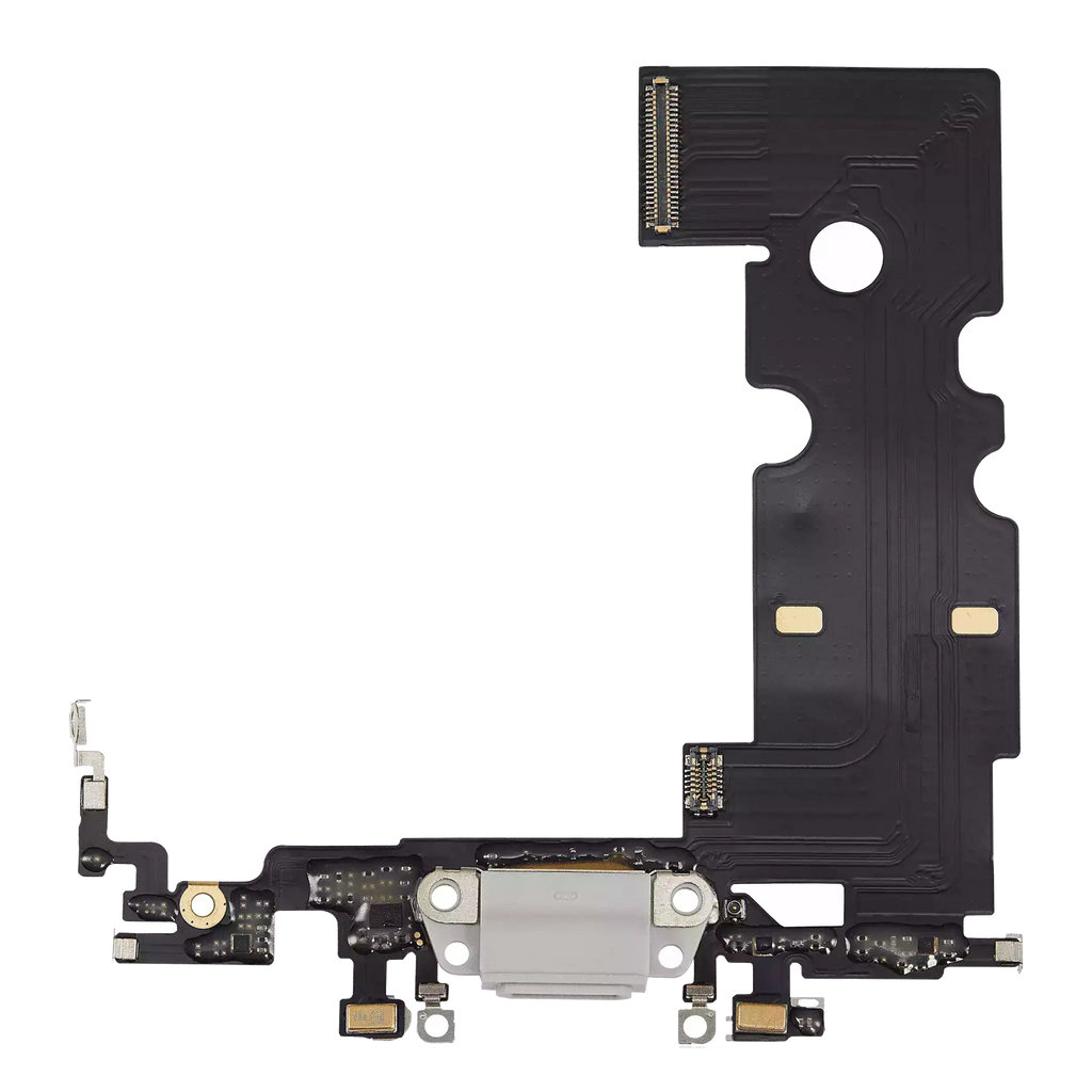 Charging Port Flex Cable for iPhone 8 (Premium) (Silver)