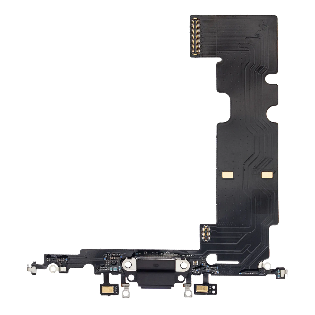 Charging Port Flex Cable for iPhone 8 Plus (Premium) (Space Gray)