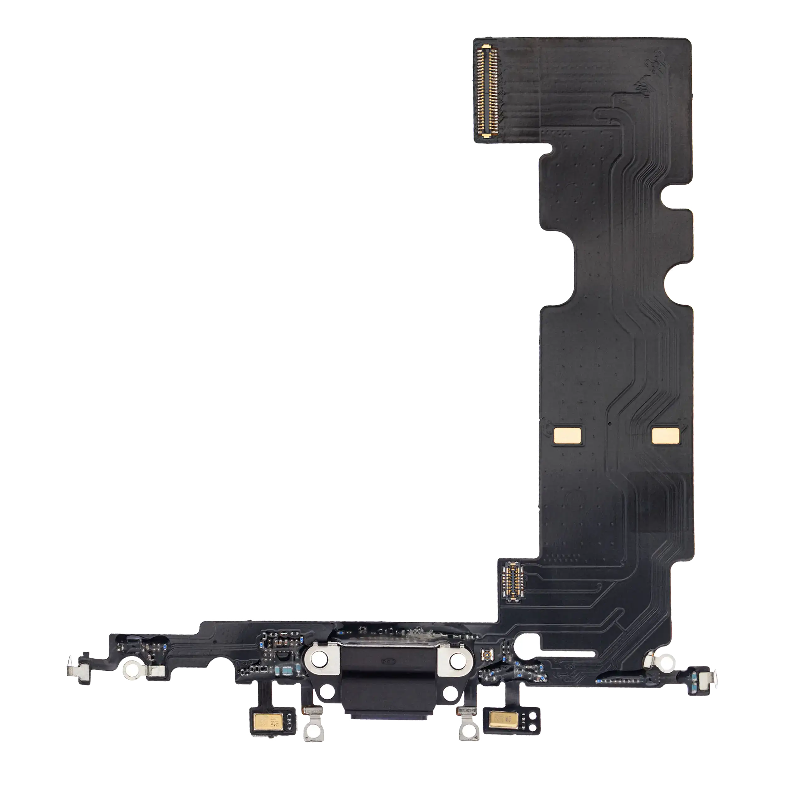 Charging Port Flex Cable for iPhone 8 Plus (Premium) (Space Gray)