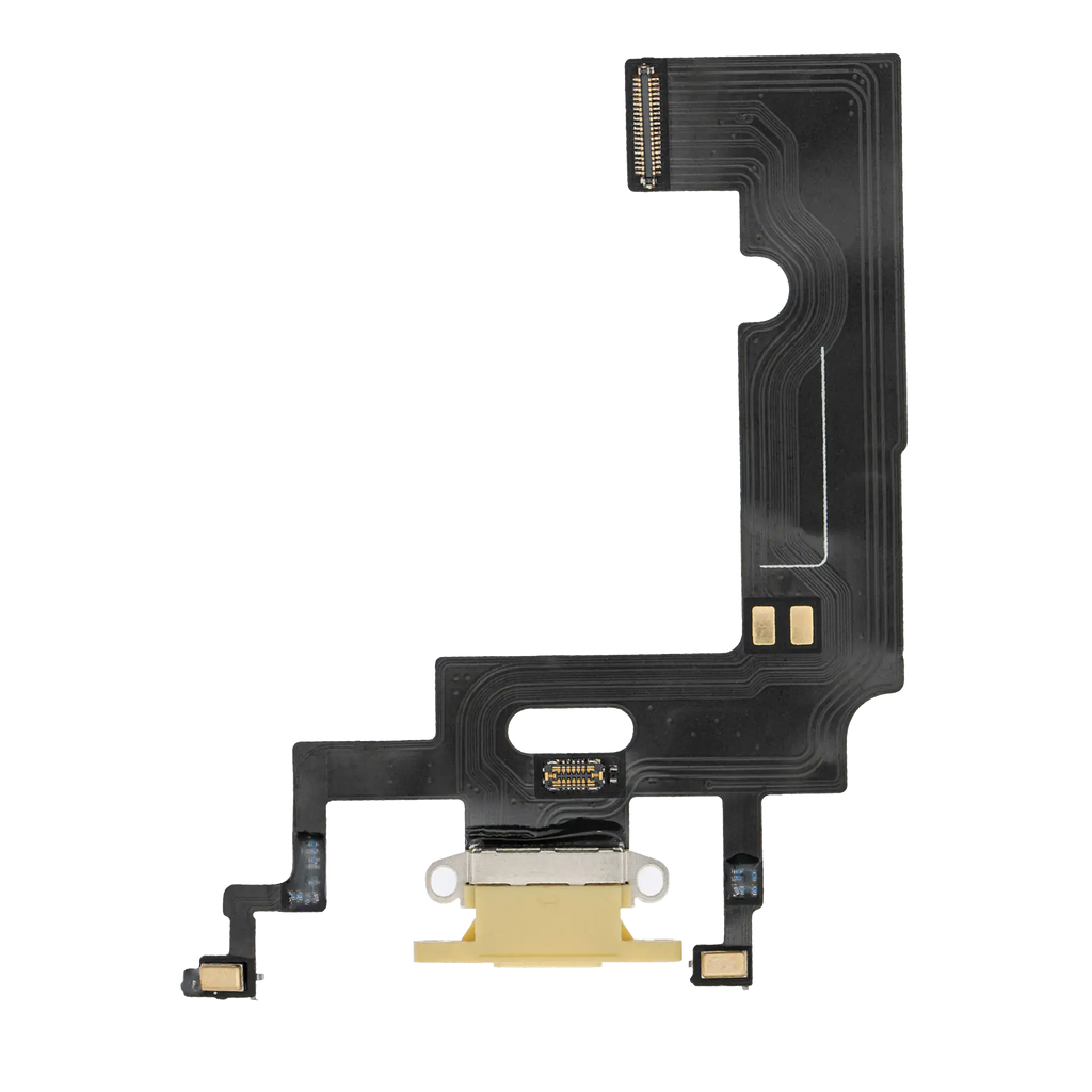 Ladebuchse-Flexkabel für iPhone XR (Aftermarket) (Gelb)