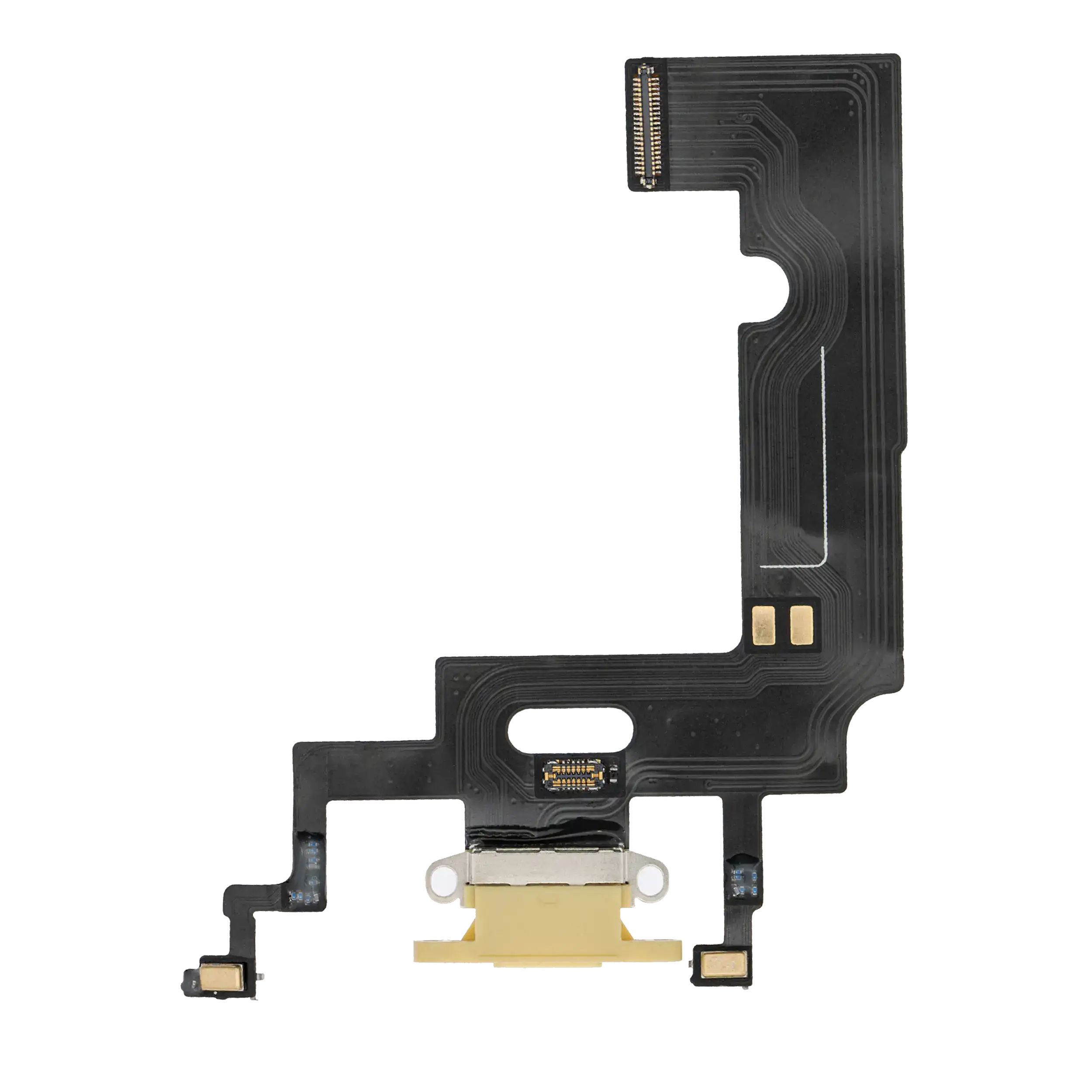 Ladebuchse-Flexkabel für iPhone XR (Aftermarket) (Gelb)