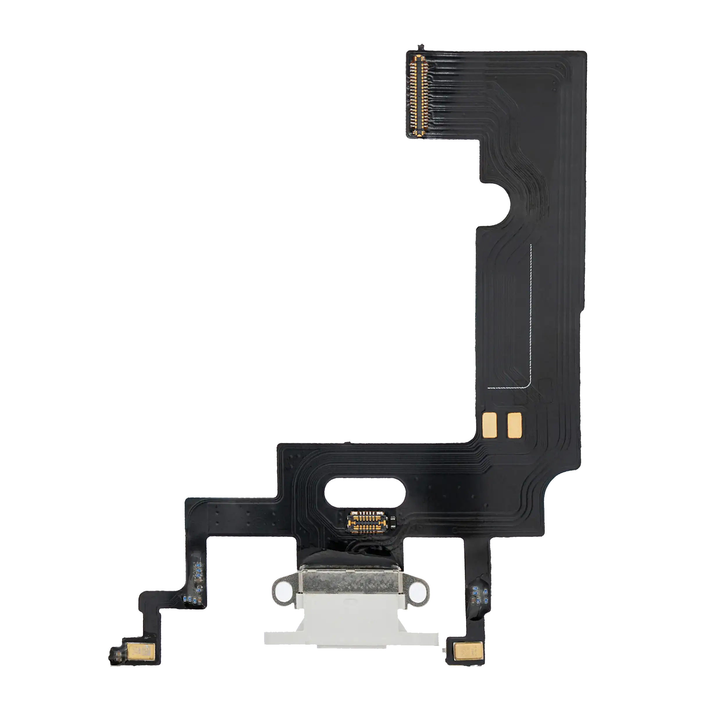 Ladebuchse-Flexkabel für iPhone XR (Aftermarket) (Weiß)
