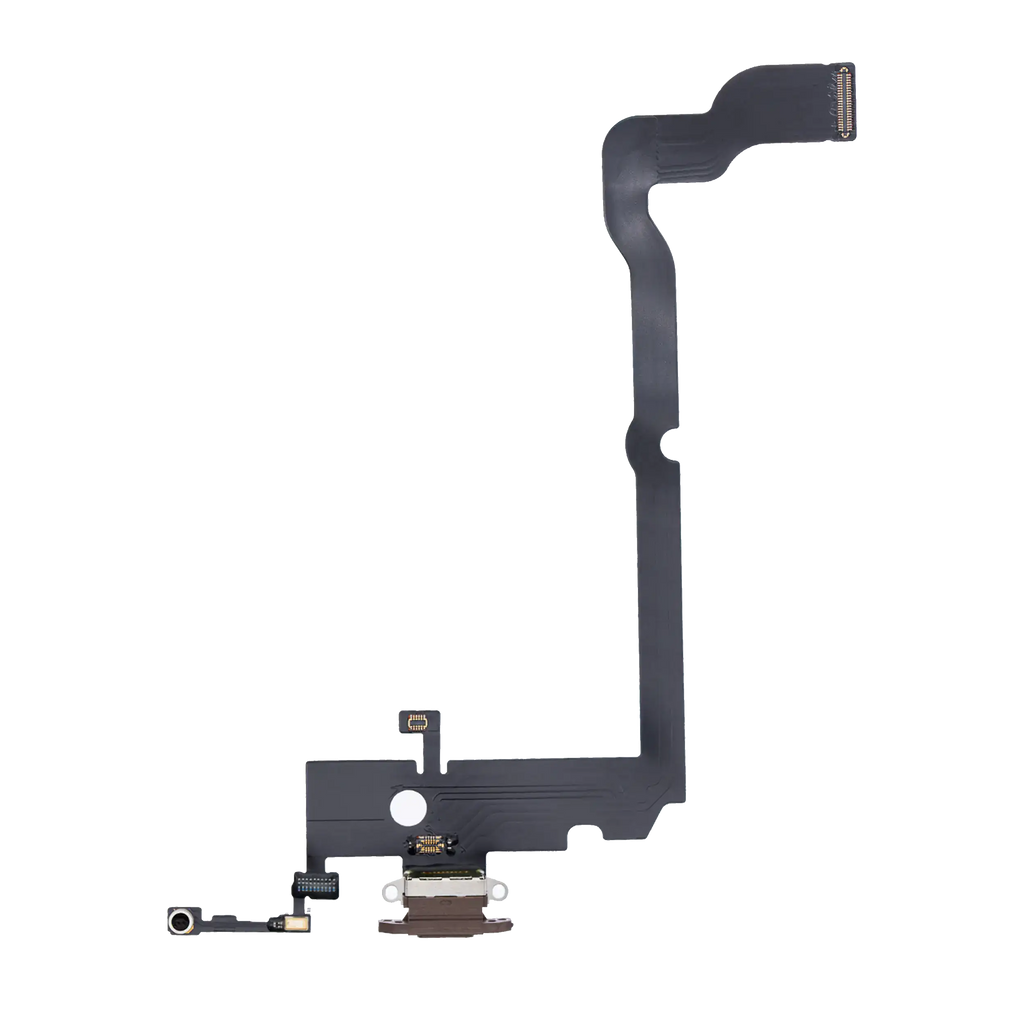 Ladebuchse-Flexkabel für iPhone XS Max (Aftermarket) (Gold)