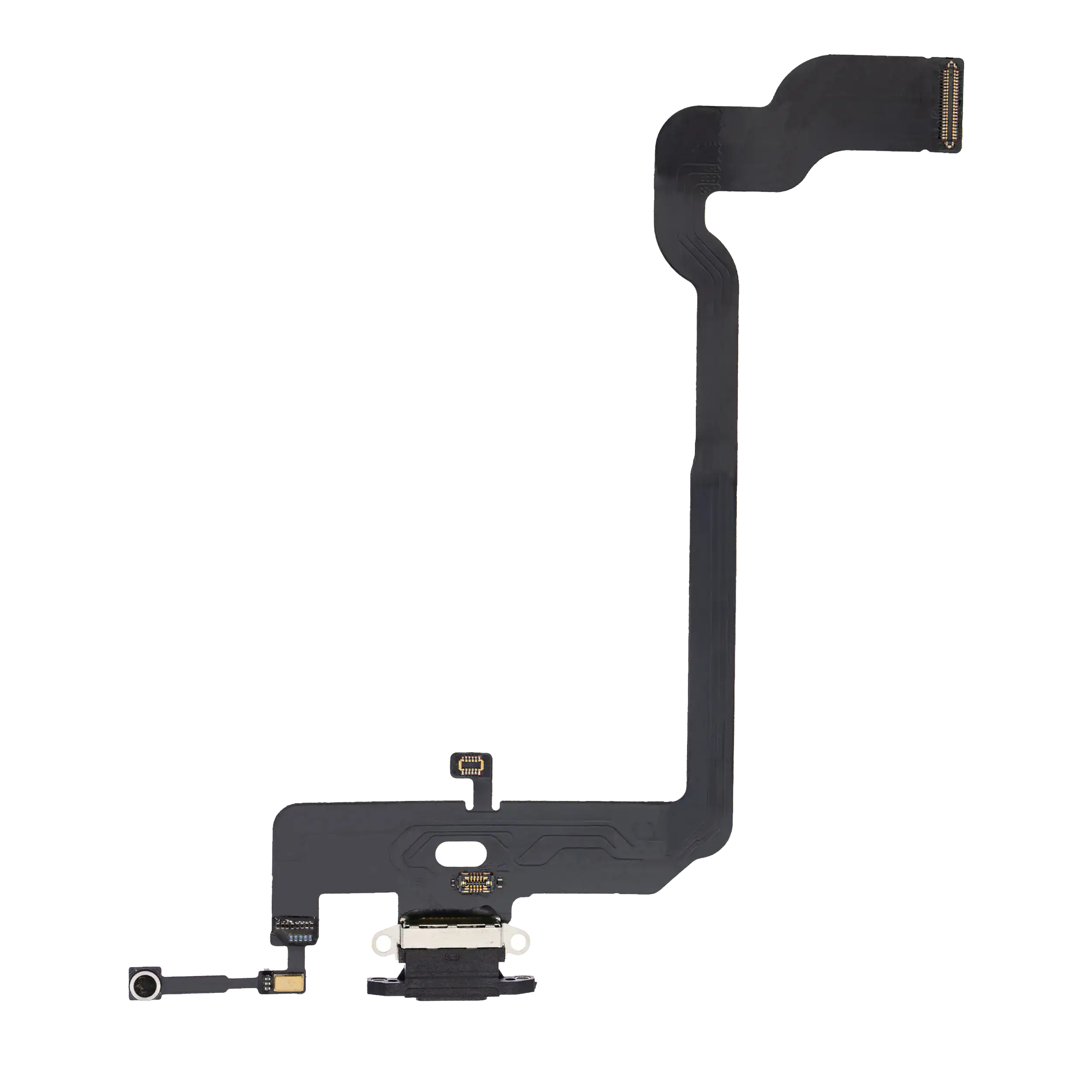 Ladebuchse-Flexkabel für iPhone XS (Aftermarket) (Space Grau)