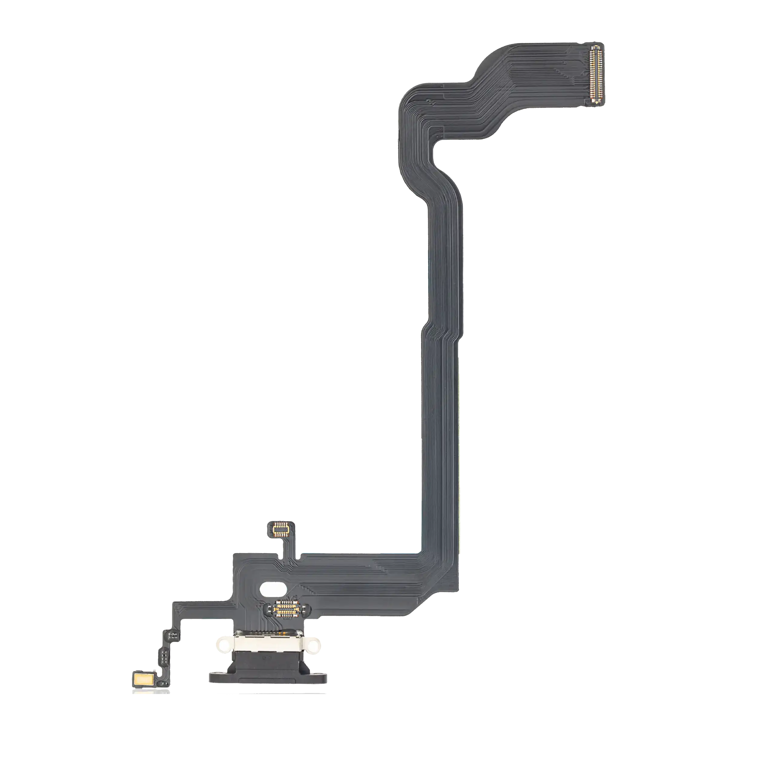 Flexkabel für Ladebuchse iPhone X (Aftermarket) (Space Grau)