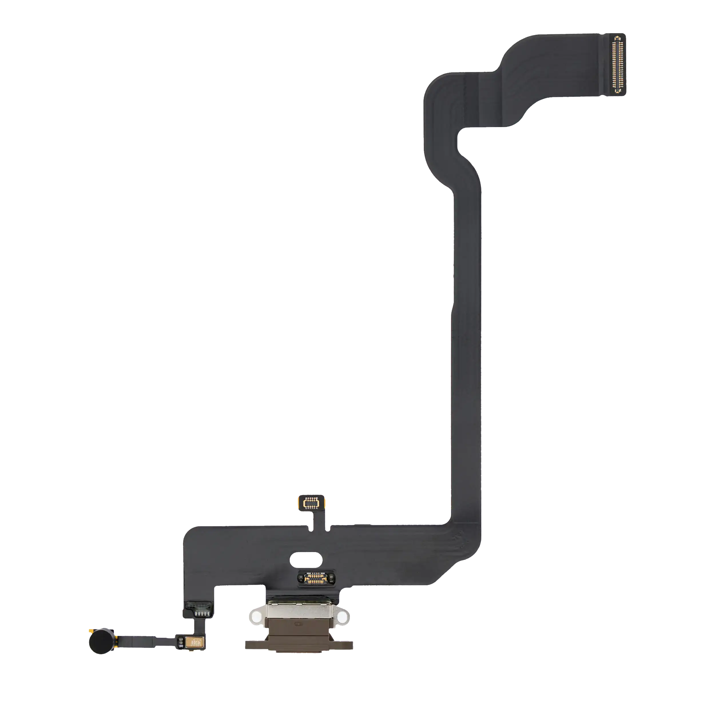 Charging Port Flex Cable for iPhone XS (Premium) (Gold)